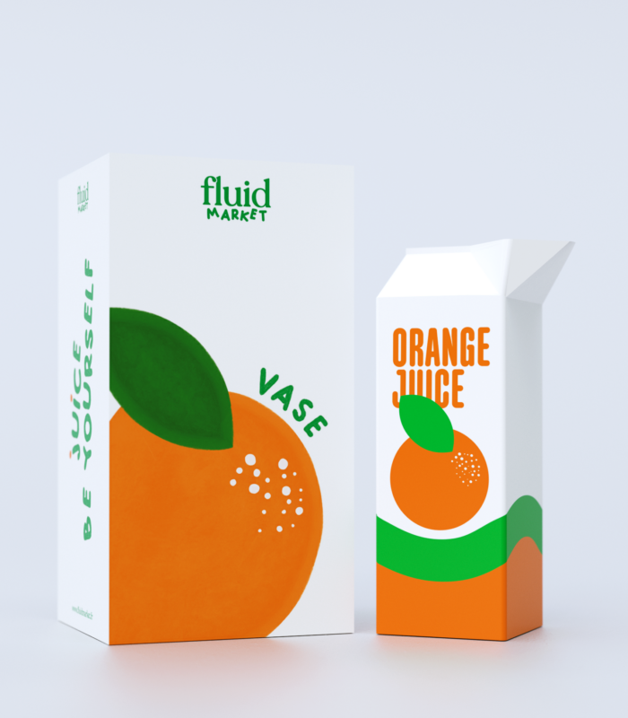 Vase « Orange Juice » de la marque Fluid Market. C’est un vrai coup de fraicheur dans votre intérieur et son réalisme est surprenant! Vous êtes prêt pour une nouvelle déco au design audacieux et décalé?